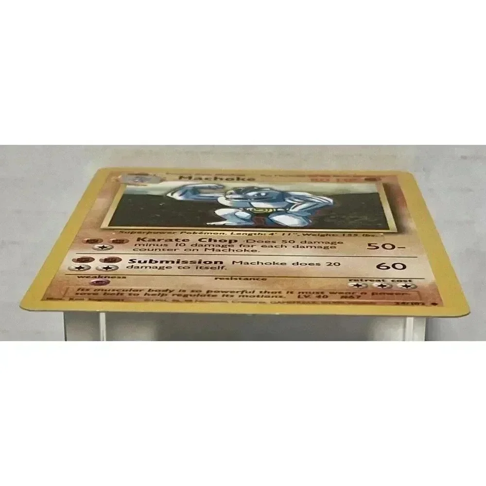 Machoke 34/102 1999 Base Set Non-Holo English‎ Pokémon Card Vintage